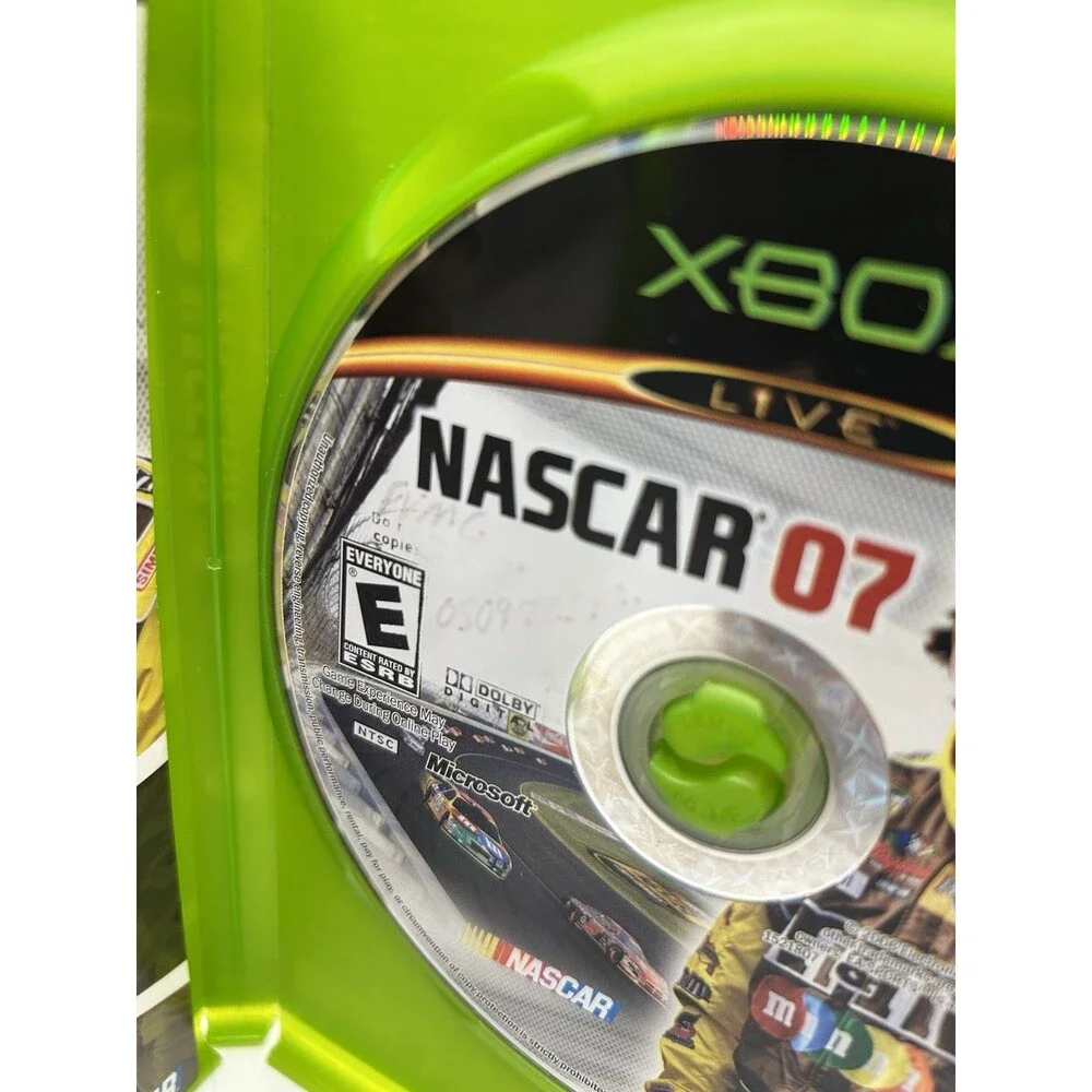 NASCAR 07  Xbox Racing Video Game EA Sports Tested Works